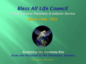 Bless All Life Council - Anchoring Harmony